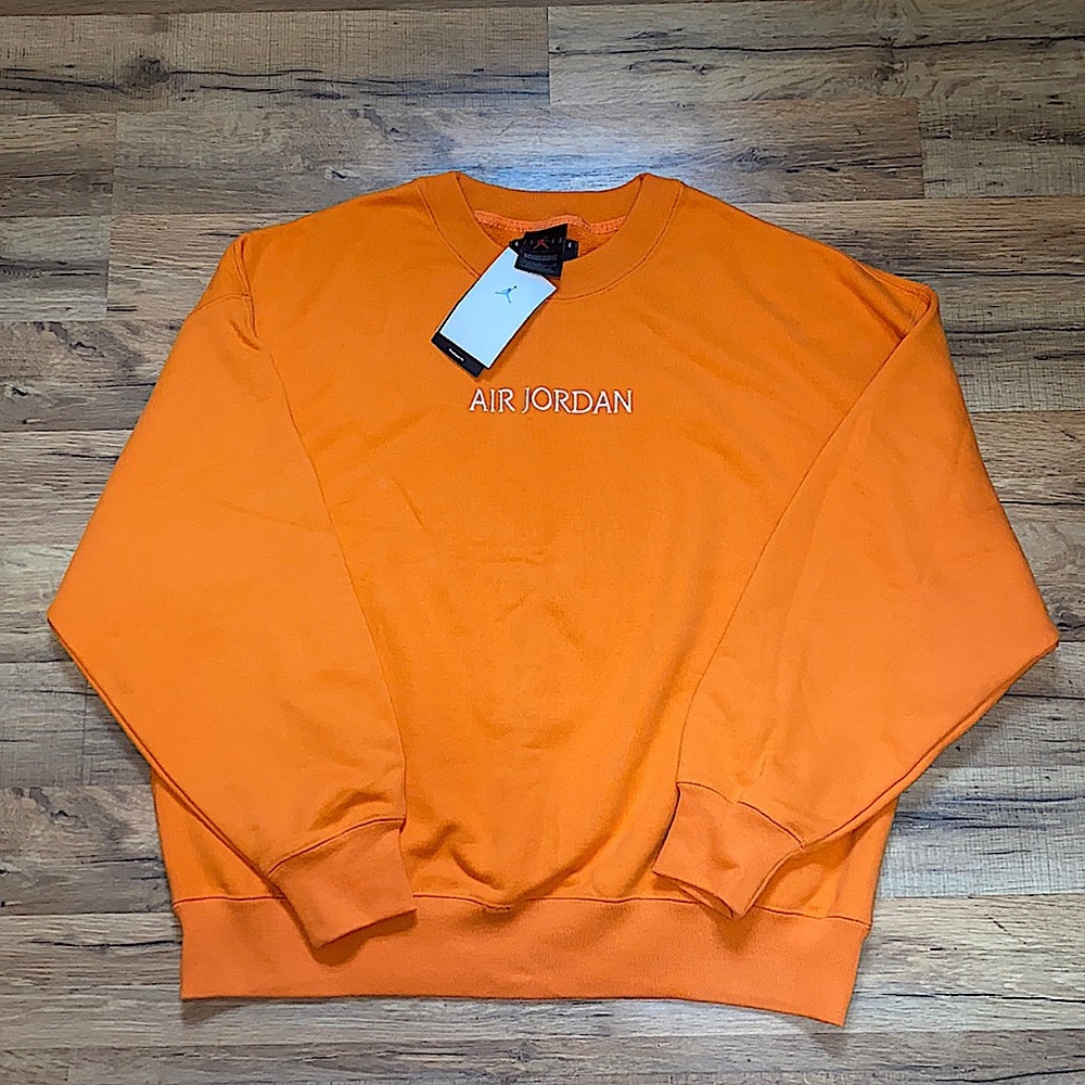 Air Jordan embroidered crewneck